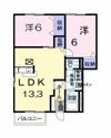 アルカディアCの間取り画像