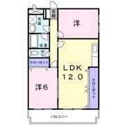 インペリアル中田の間取り画像