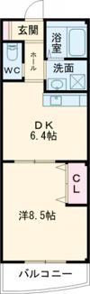 アベニールKの間取り画像