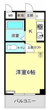 ウイングス北平野の間取り画像