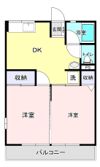 パインハイツDの間取り画像