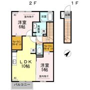 セジュール島西の間取り画像