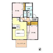 コンフォートベルテ Cの間取り画像