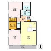 ボナール Aの間取り画像