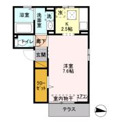 カーサ アリエッタの間取り画像