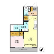 セジュールZEN Ⅲ Aの間取り画像