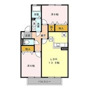 エスポワールイノウエⅡの間取り画像