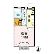 Park Clair Ⅱ(ﾊﾟｰｸｸﾚｰﾙ)の間取り画像