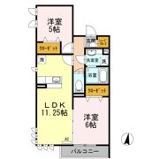クレール ド ルネの間取り画像
