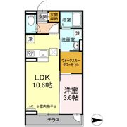 ルミエール本厚木の間取り画像