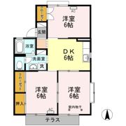 セジュールひだの間取り画像