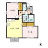 ラ・ピュセル Bの間取り画像