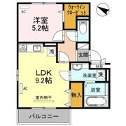 カルム中之島の間取り画像