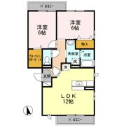 ピア・ドール今津の間取り画像