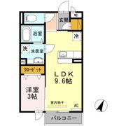 セジュール長居 E棟の間取り画像