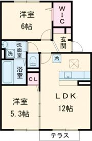 ウィットエブリ B棟の間取り画像