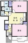 アウローラM Aの間取り画像