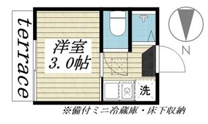 ポンデロッサ学芸大学の間取り画像