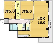 コンフォールの間取り画像