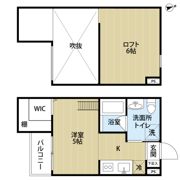 エスタブレ香ヶ丘の間取り画像