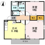 セジュール千田イーストの間取り画像