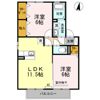 ソレイユ千田 E棟の間取り画像