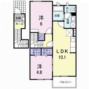 コータ・コート Bの間取り画像