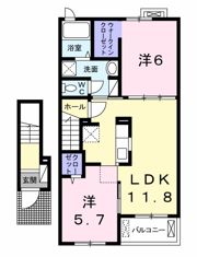 S＆AスクエアⅥの間取り画像