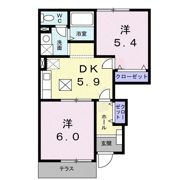 シャルディーノⅡの間取り画像