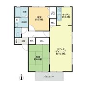 フォブールあじさいCの間取り画像
