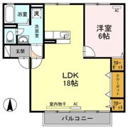 プレジール白楽 B棟の間取り画像