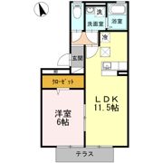 リーベ A棟の間取り画像
