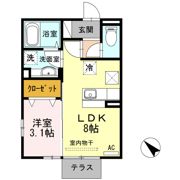 クレイスの間取り画像