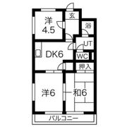 スカイハイムの間取り画像