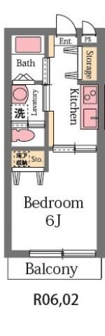 ゼラニウムの間取り画像