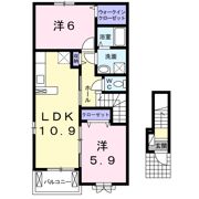 メルヘン イリ－デの間取り画像