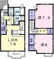 シュラインイーストの間取り画像