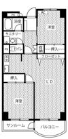 ビレッジハウス金沢タワー1号棟の間取り画像