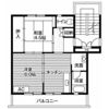 ビレッジハウス田町2号棟の間取り画像