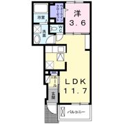 シャルマン大蓮北の間取り画像