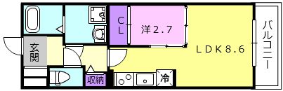 ブラウンシュガーレジデンスの間取り画像