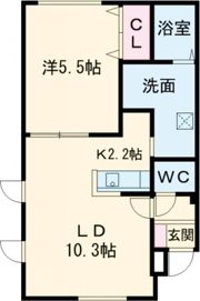 ルナパークの間取り画像