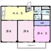 ハイツあさひの間取り画像