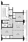 ビレッジハウス宝田1号棟の間取り画像
