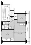 ビレッジハウス下広川2号棟の間取り画像