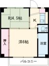 ビレッジハウス萩原4号棟の間取り画像