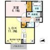 アバンセレジデンス Bの間取り画像