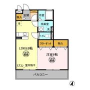 PRINCESS Ⅰ・Ⅱの間取り画像