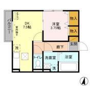 キューブ東松戸の間取り画像
