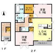 オーチャードの間取り画像